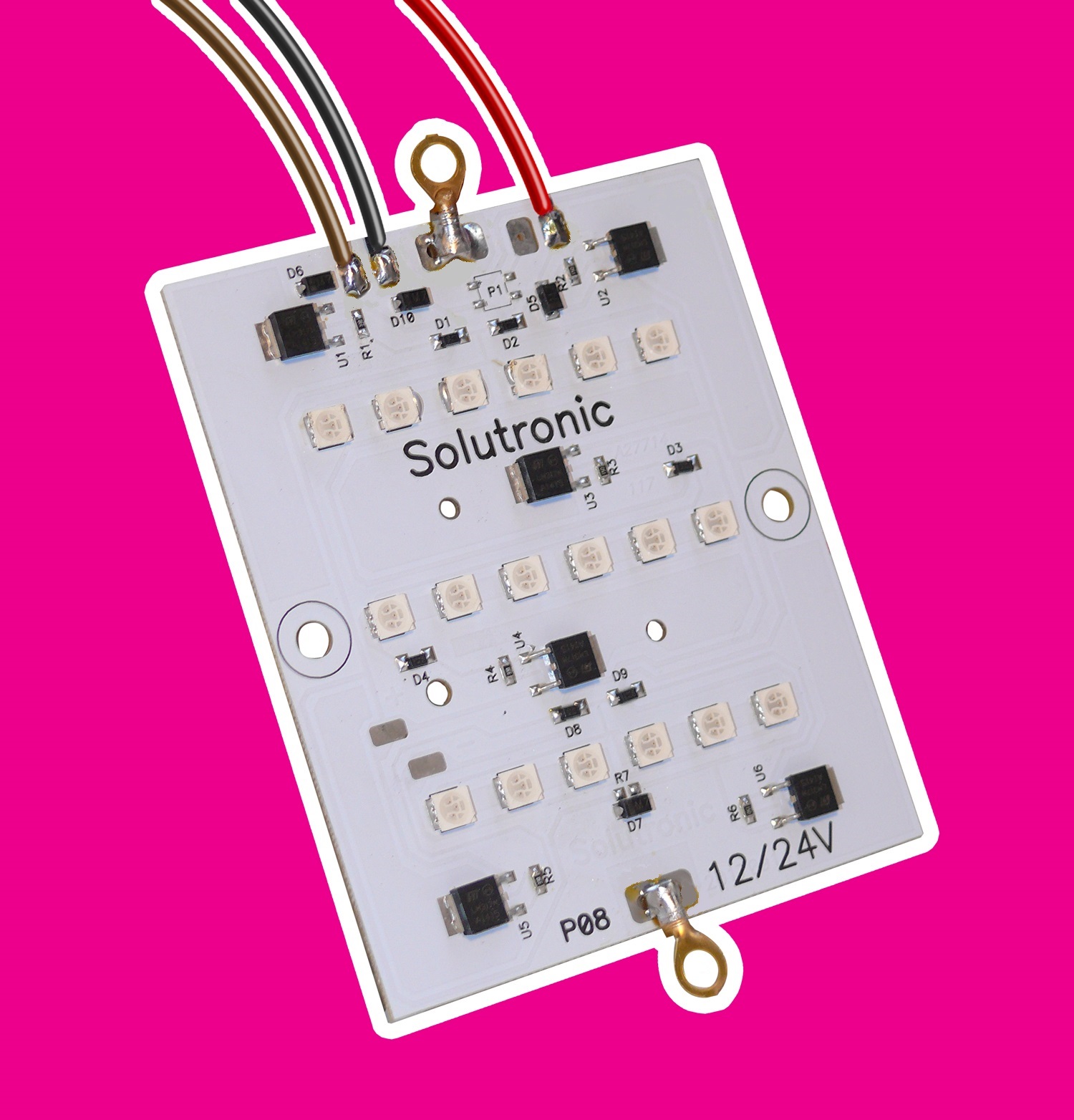 1LAP08R2P - 1400 PLAQUETA LED 2 POL